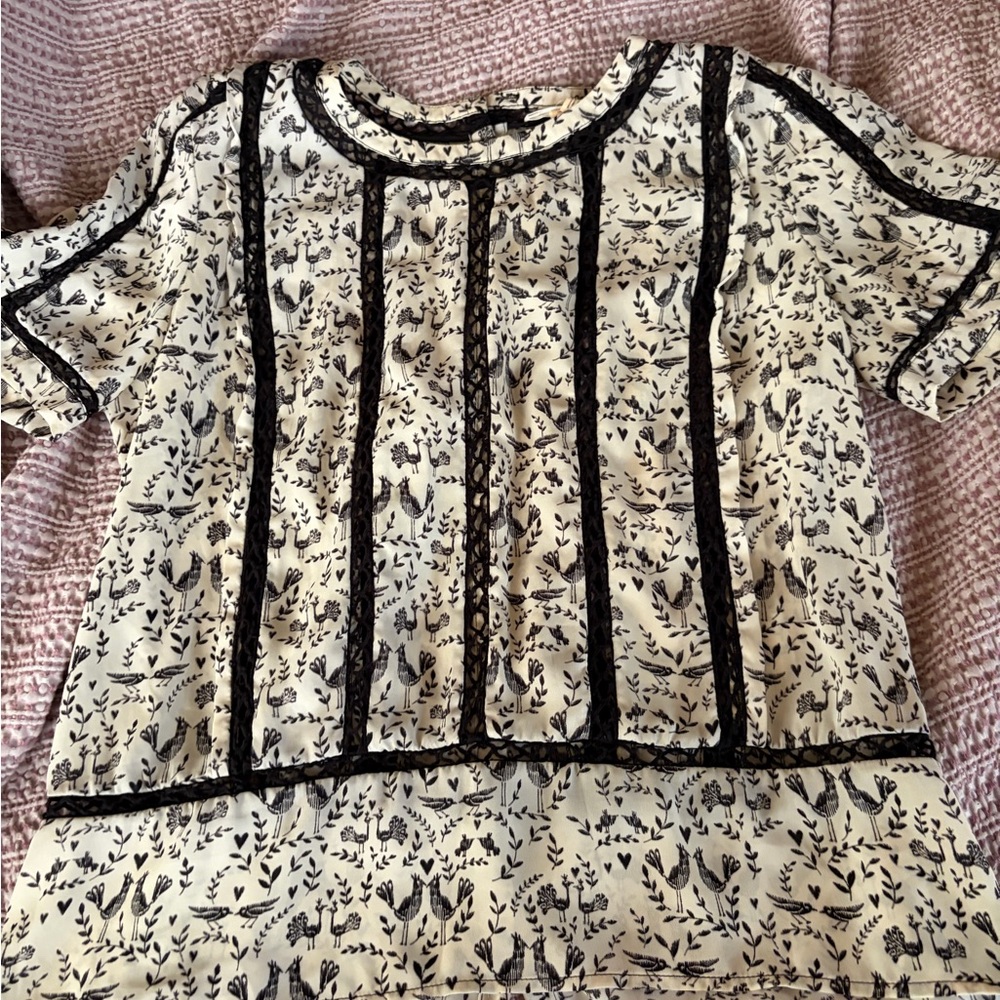 Deletta Floral Print Women's Top